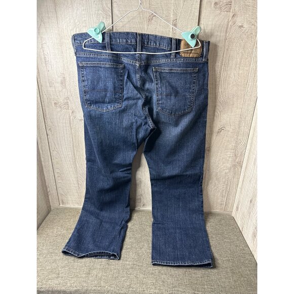 Signature By Levi Strauss Mens Straight Jeans Size W40 L30 Dark Wash Denim - Picture 2 of 6